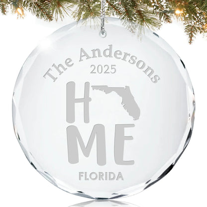Florida  Home State Personalized Ornament
