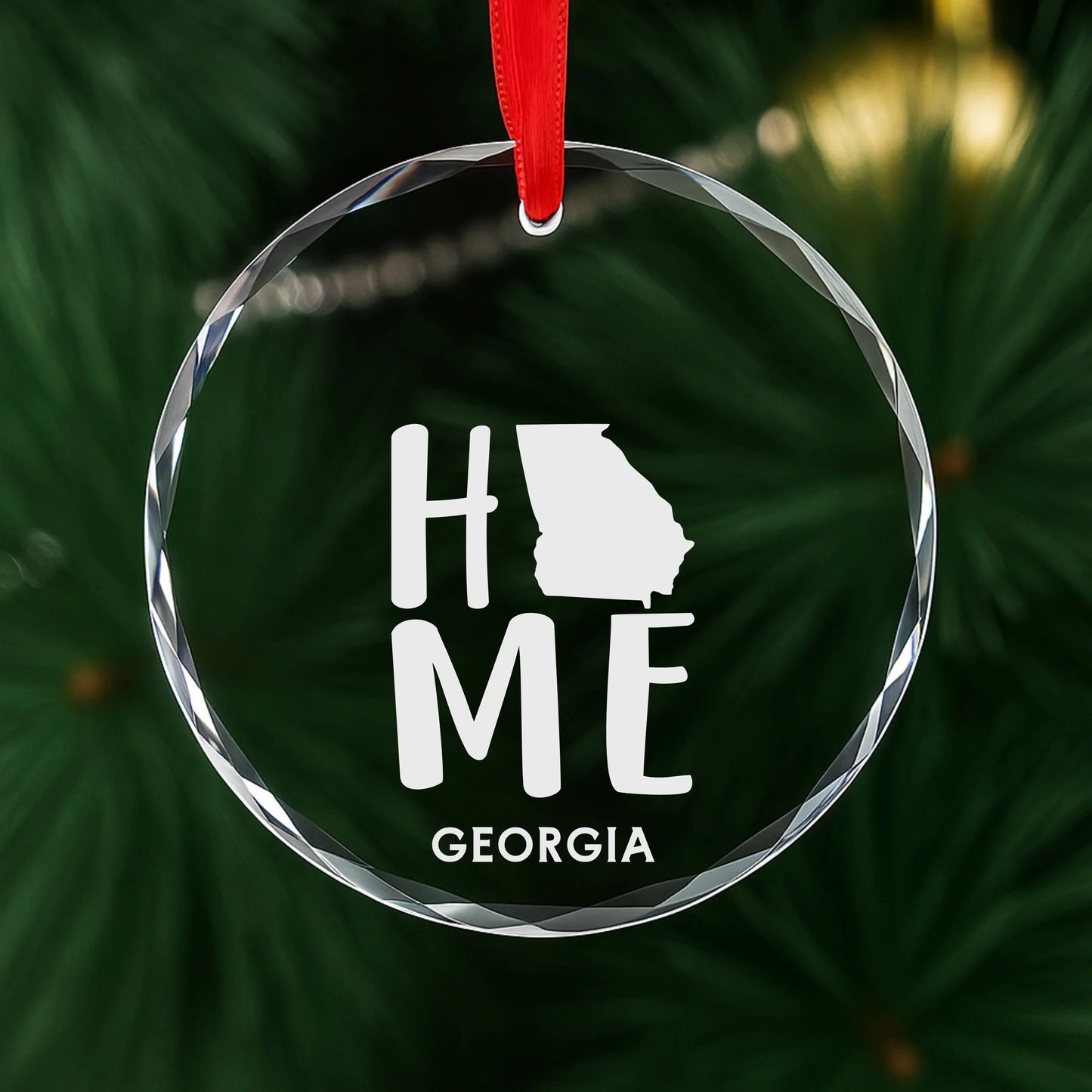 Georgia  Home State Personalized Ornament