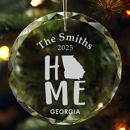 Georgia  Home State Personalized Ornament