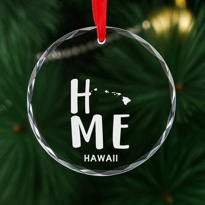 Hawaii Home State Personalized Ornament