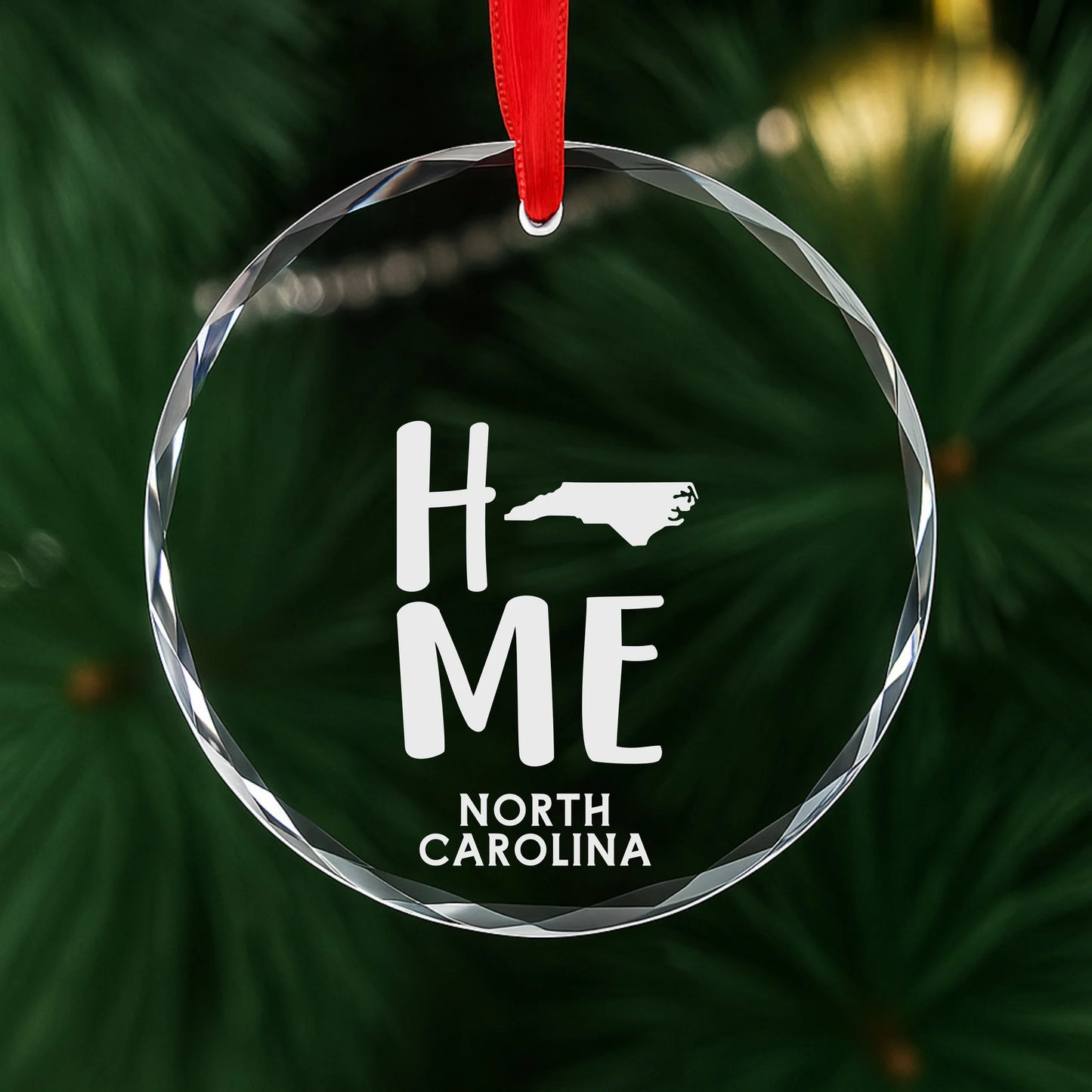 North Carolina Home State Personalized Ornament