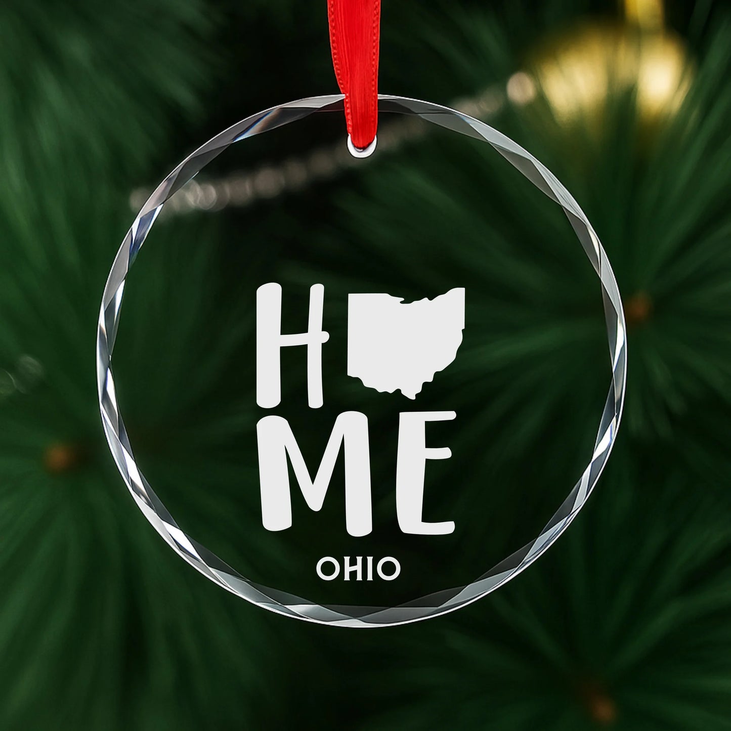 Ohio Home State Personalized Ornament