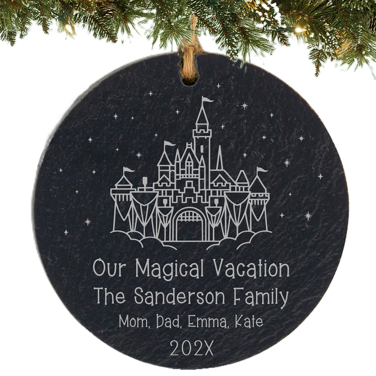 Disney Vacation Personalized Ornament