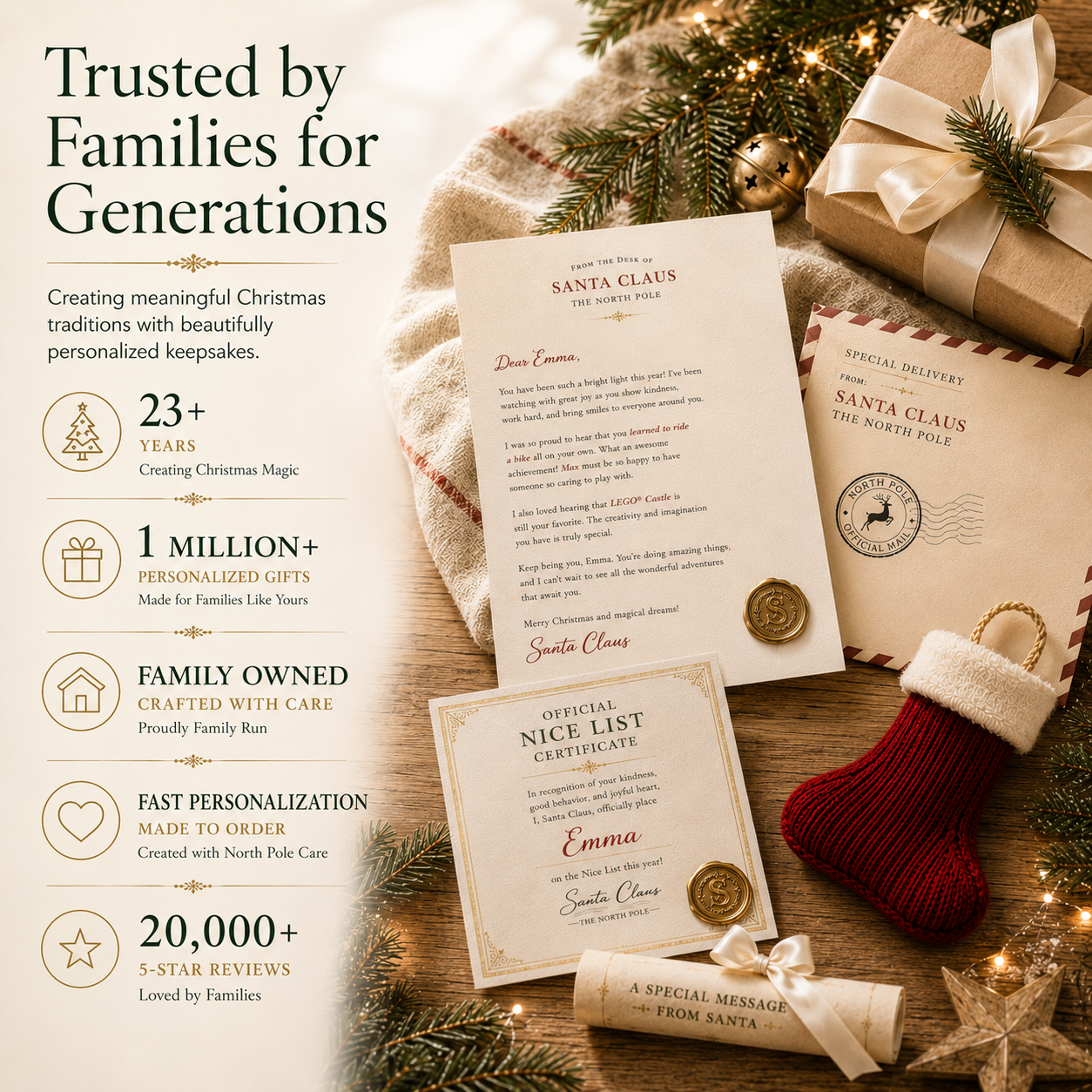 Personalized Letter from Santa