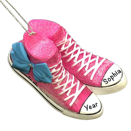 JJ1193 JoJo Siwa Sneaker Bow Personalized Ornament