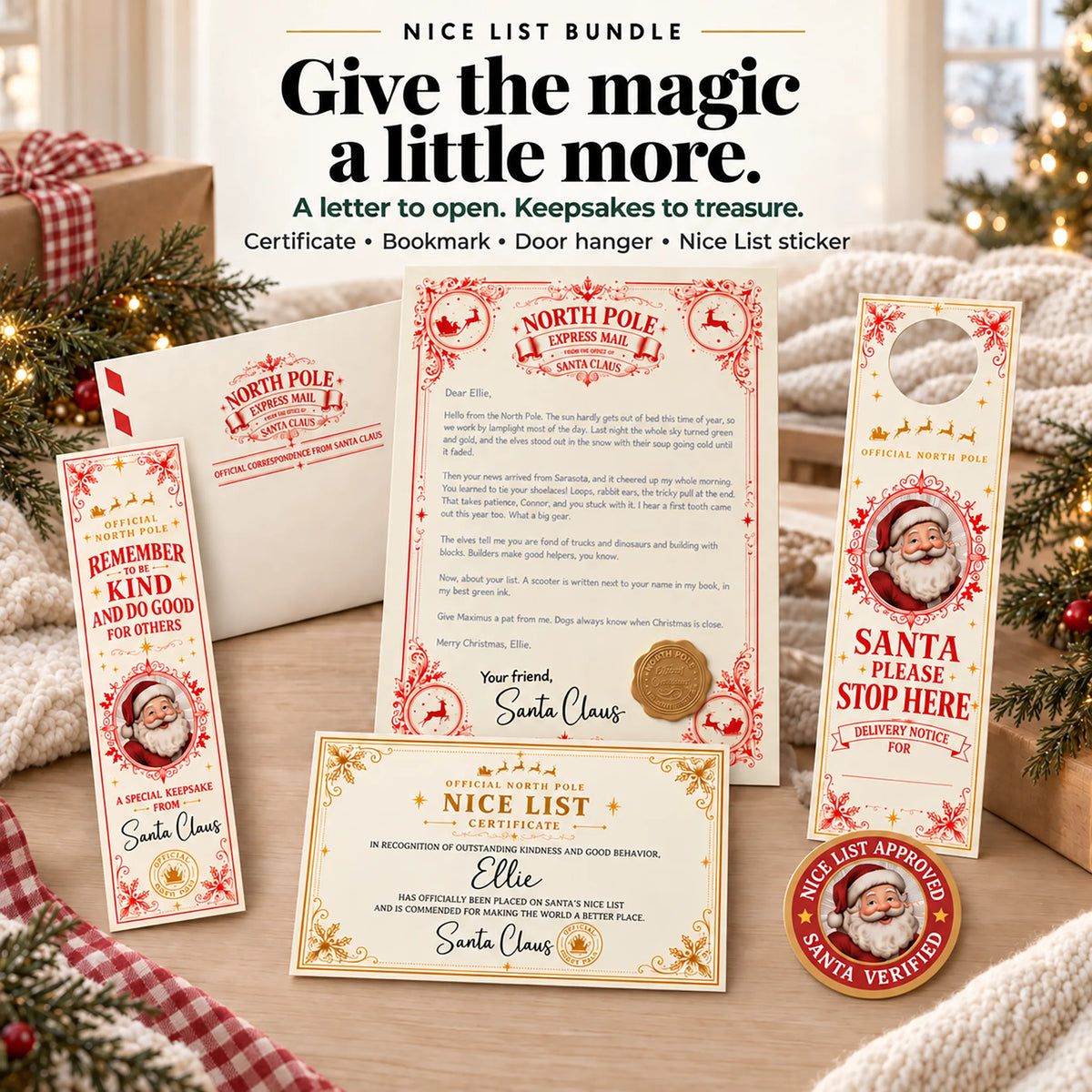 Personalized Letter from Santa