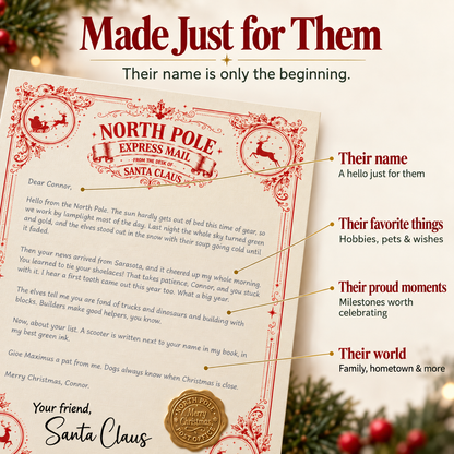Personalized Letter from Santa