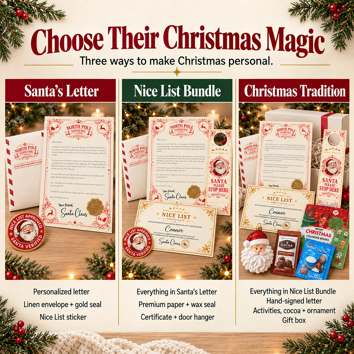 Personalized Letter from Santa