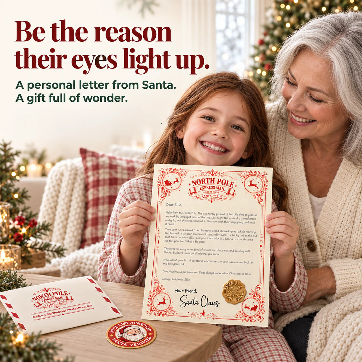 Personalized Letter from Santa