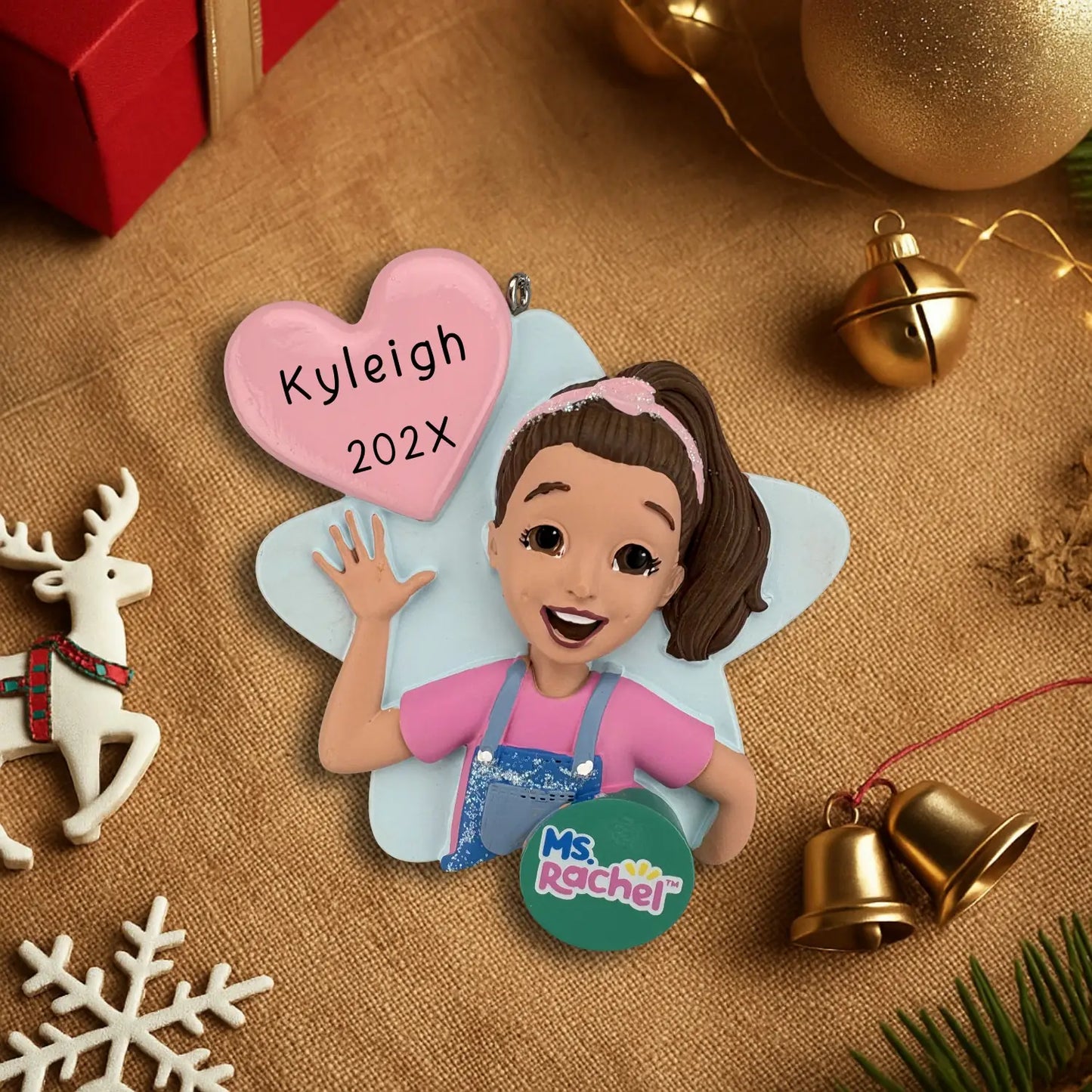 Ms. Rachel Personalized Ornament