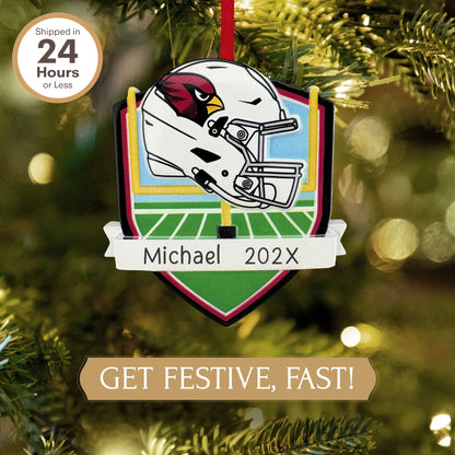 Arizona Cardinals NFL Personalized Ornament