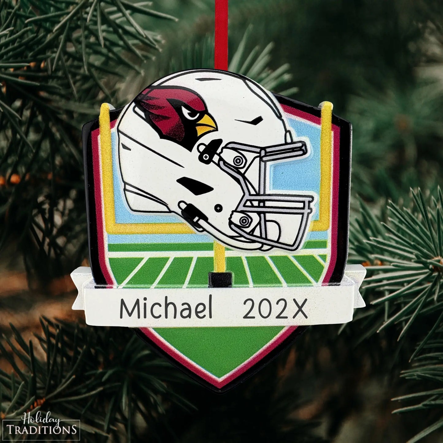 Arizona Cardinals NFL Personalized Ornament