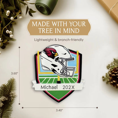 Arizona Cardinals NFL Personalized Ornament