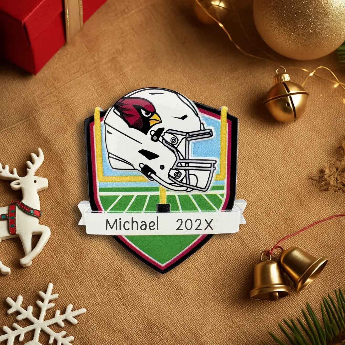 Arizona Cardinals NFL Personalized Ornament