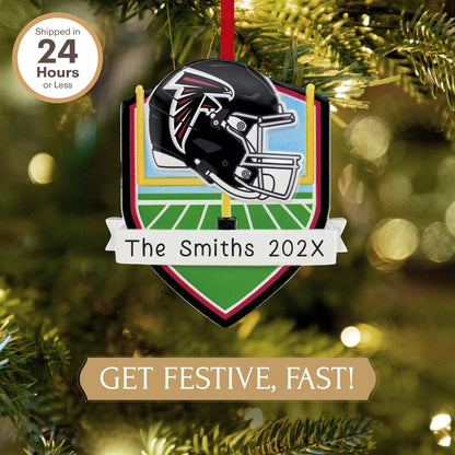 Atlanta Falcons NFL Personalized Ornament