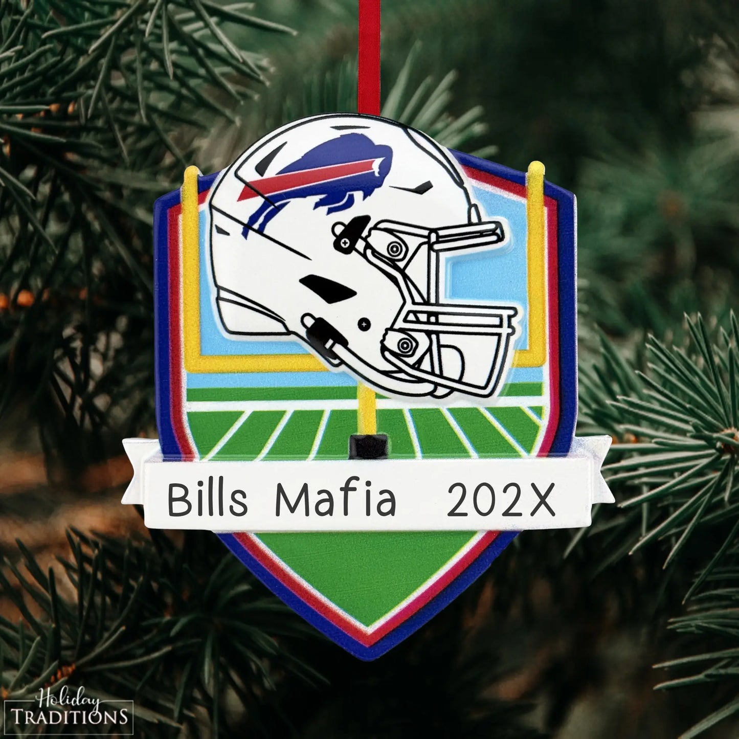 Buffalo Bills NFL Personalized Ornament
