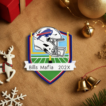 Buffalo Bills NFL Personalized Ornament