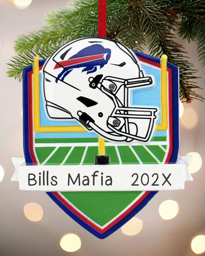 Buffalo Bills NFL Personalized Ornament
