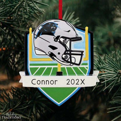 Carolina Panthers NFL Personalized Ornament