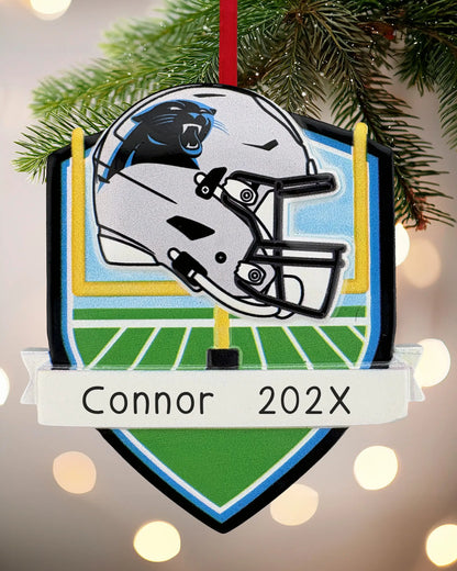 Carolina Panthers NFL Personalized Ornament