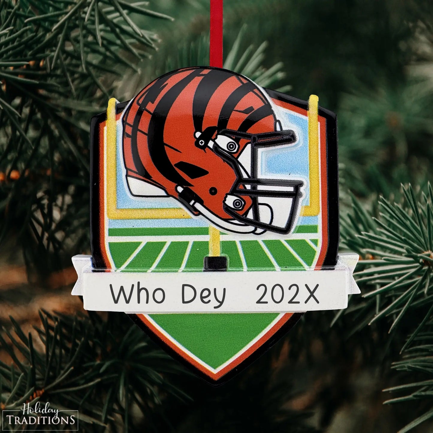 Cincinnati Bengals NFL Personalized Ornament