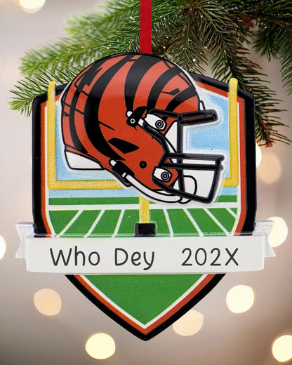 Cincinnati Bengals NFL Personalized Ornament