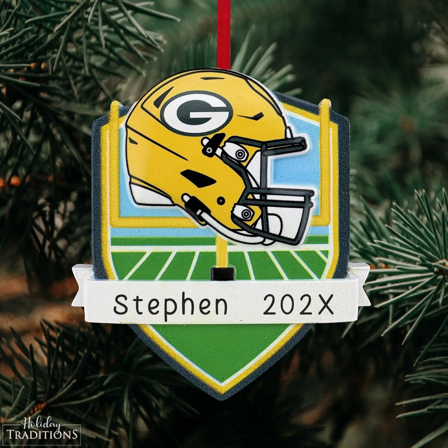Green Bay Packers NFL Personalized Ornament