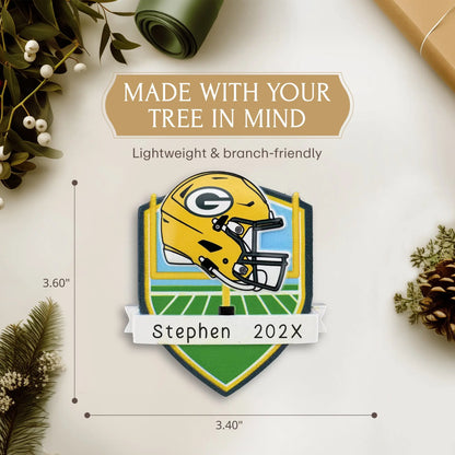 Green Bay Packers NFL Personalized Ornament
