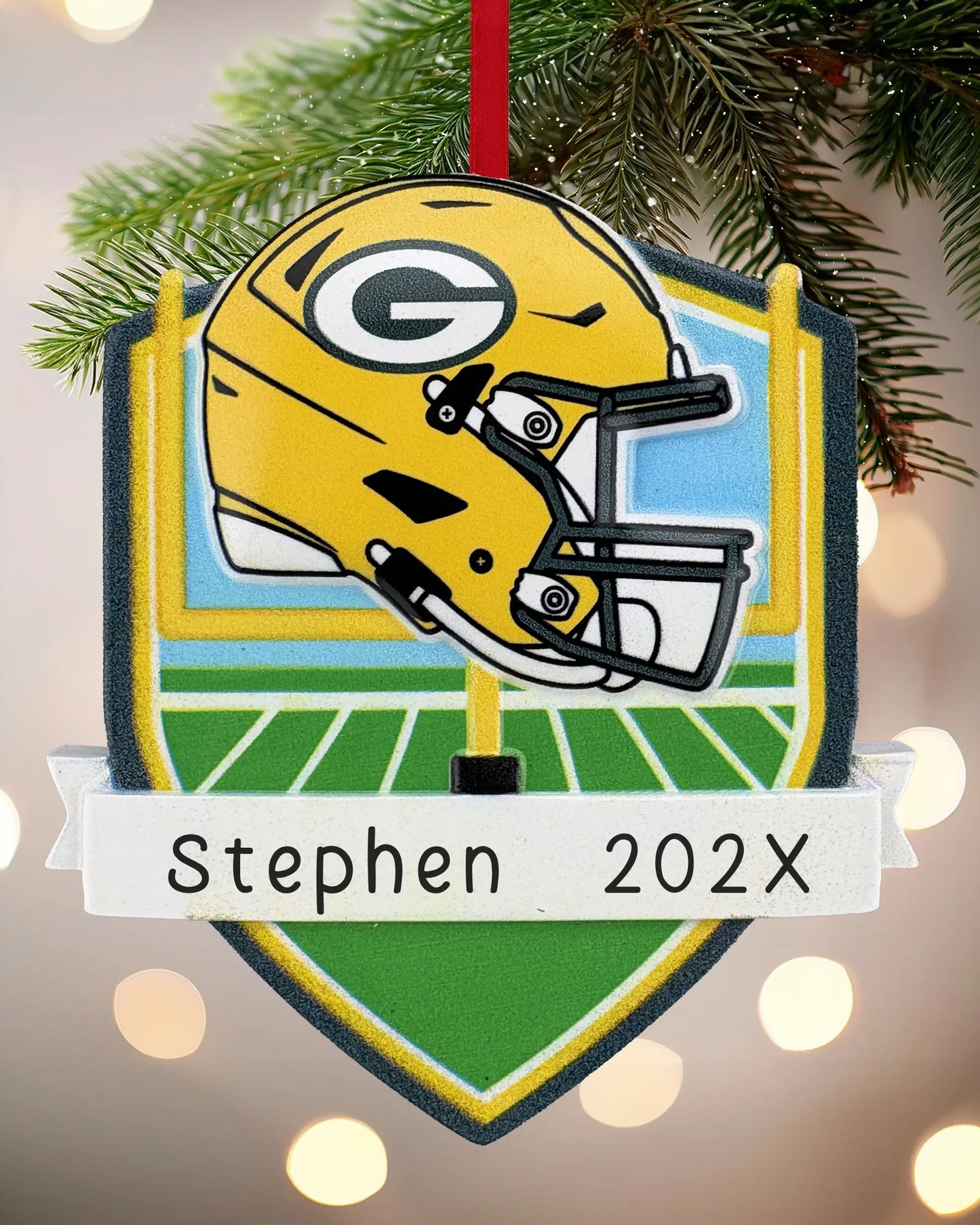 Green Bay Packers NFL Personalized Ornament