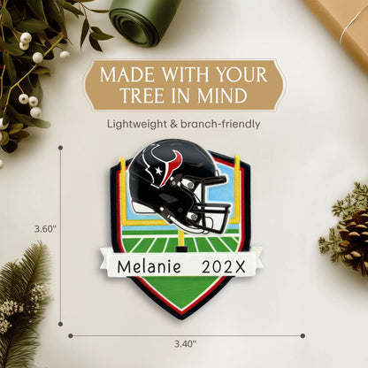 Houston Texans NFL Personalized Ornament