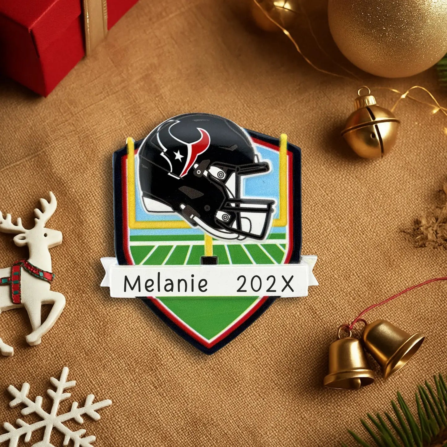 Houston Texans NFL Personalized Ornament