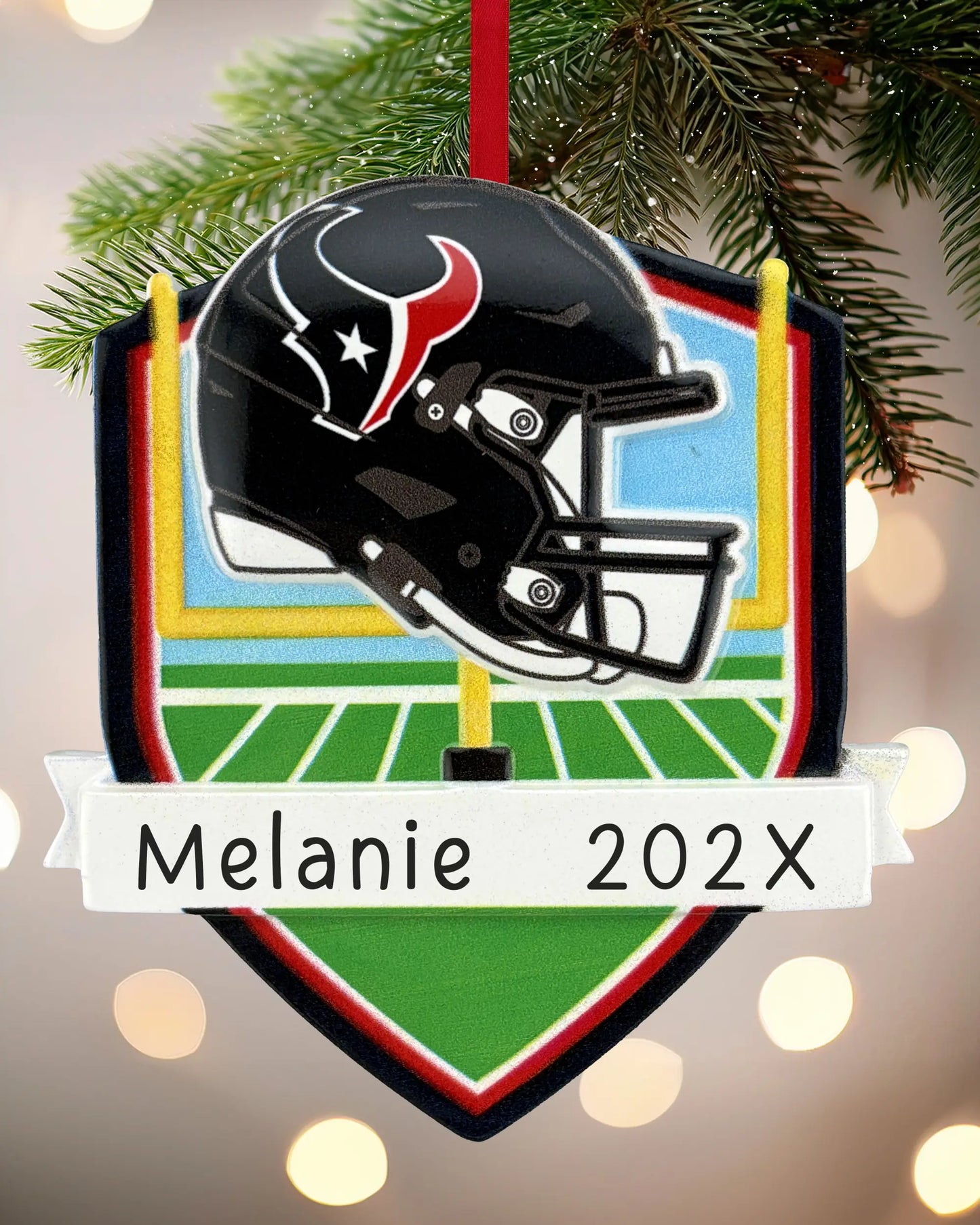 Houston Texans NFL Personalized Ornament