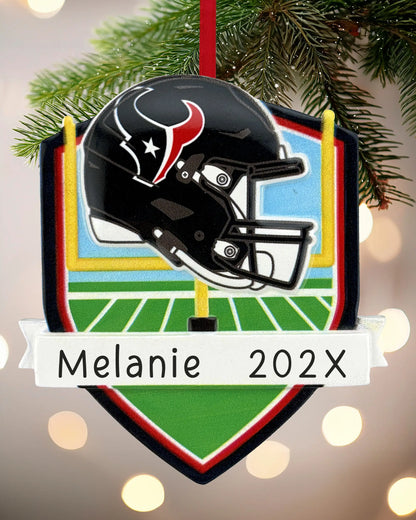 Houston Texans NFL Personalized Ornament