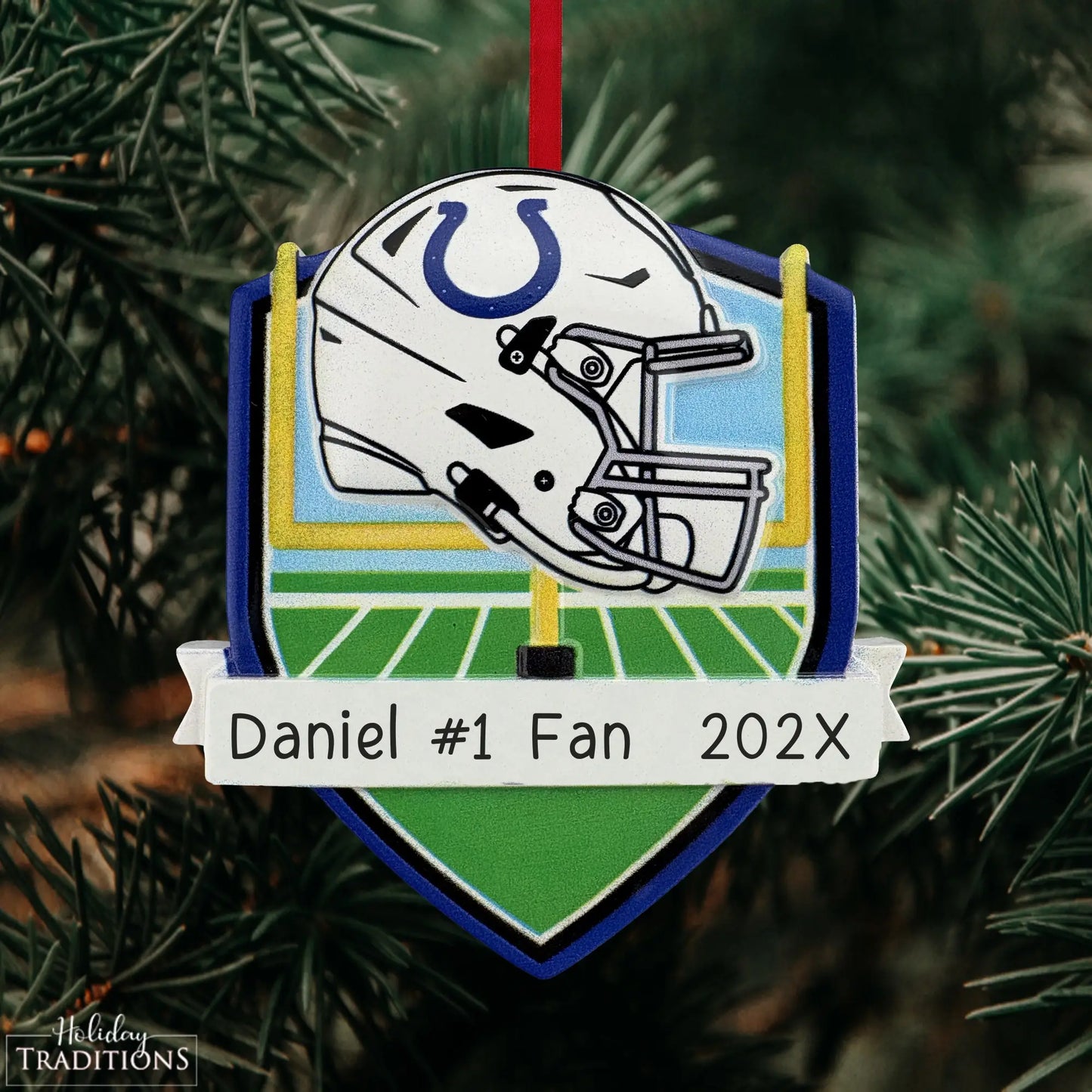 Indianapolis Colts NFL Personalized Ornament