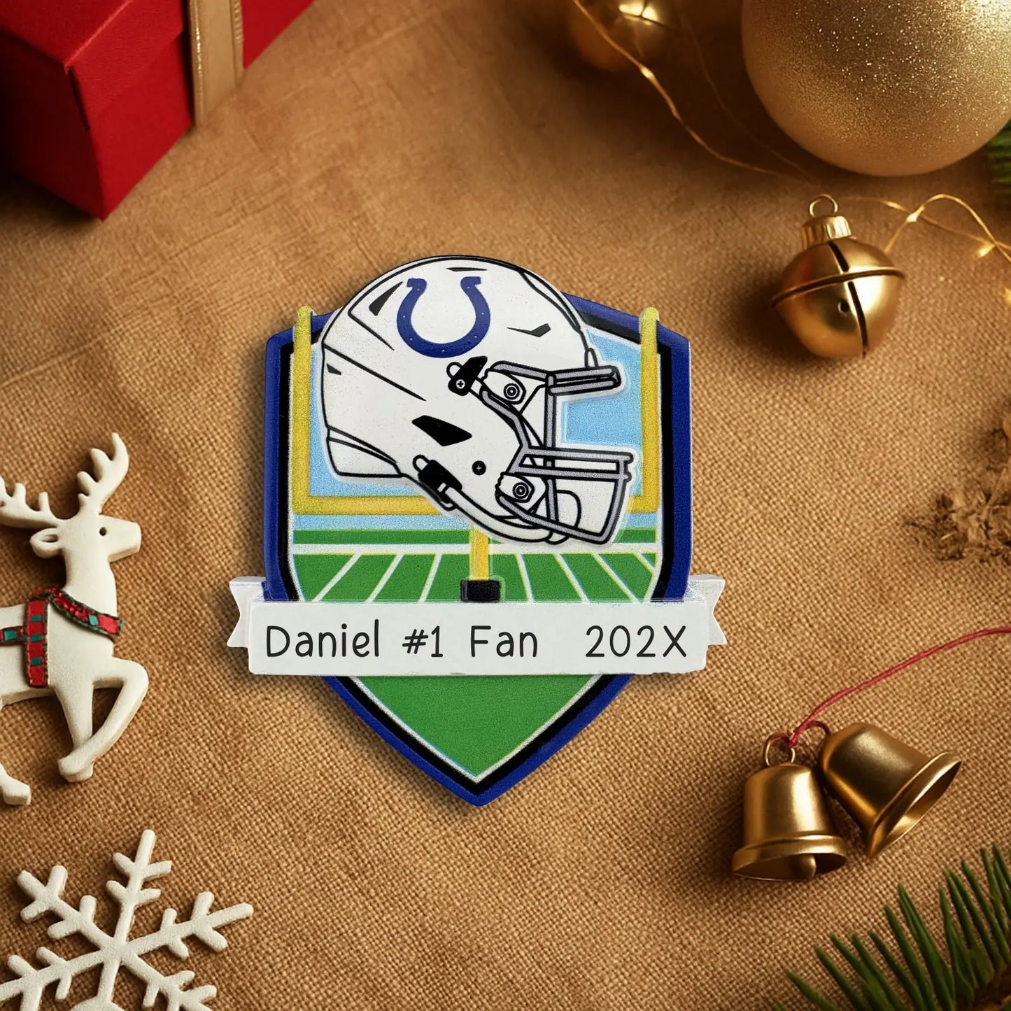 Indianapolis Colts NFL Personalized Ornament