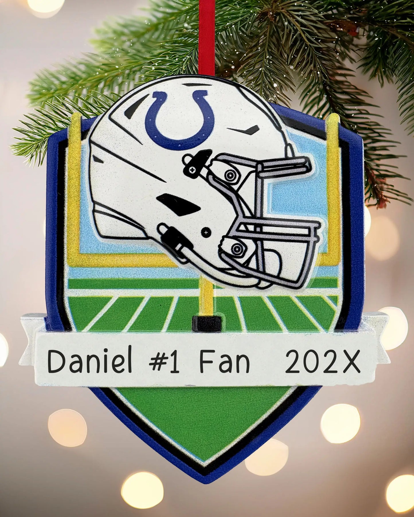 Indianapolis Colts NFL Personalized Ornament