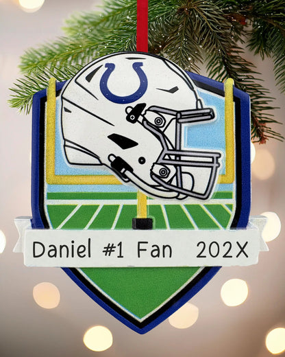 Indianapolis Colts NFL Personalized Ornament