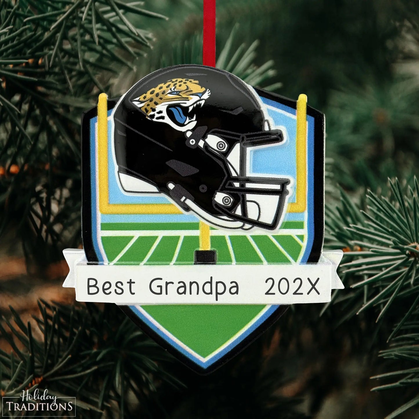 Jacksonville Jaguars NFL Personalized Ornament