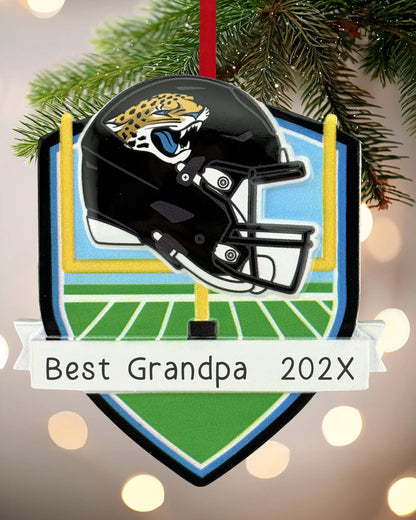Jacksonville Jaguars NFL Personalized Ornament