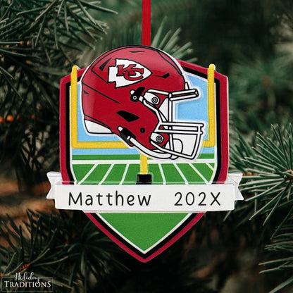 Kansas City Chiefs NFL Personalized Ornament