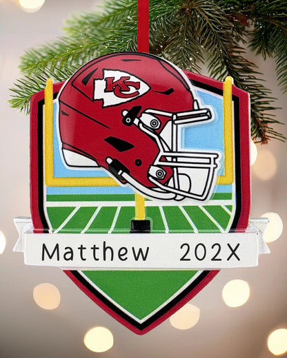 Kansas City Chiefs NFL Personalized Ornament