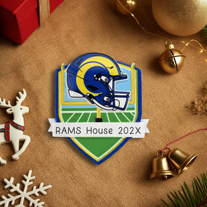 Los Angeles Rams NFL Personalized Ornament