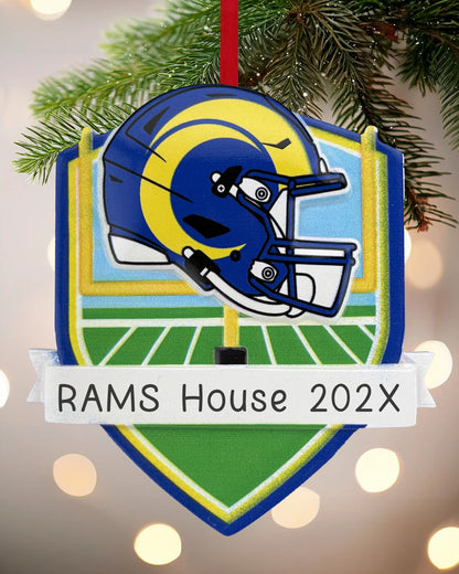 Los Angeles Rams NFL Personalized Ornament