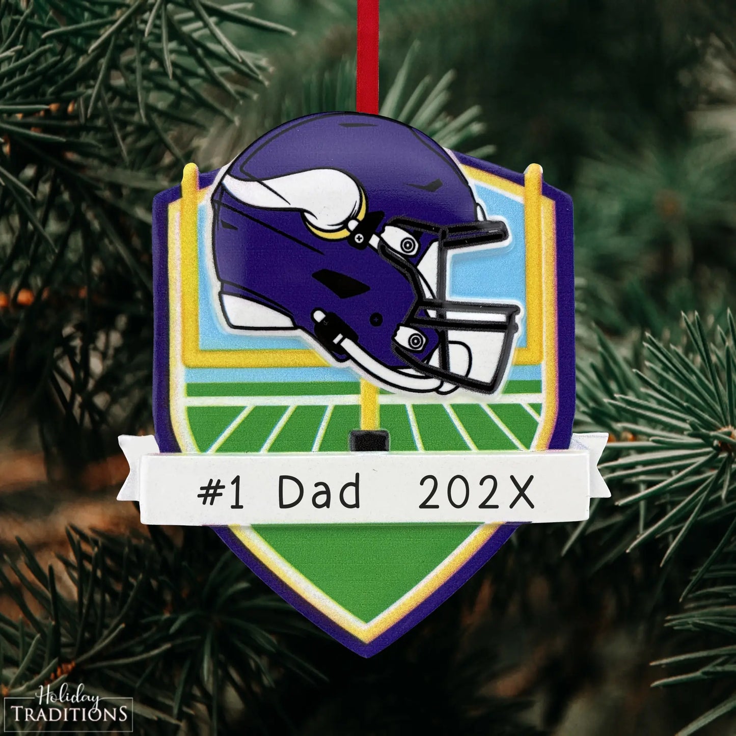 Minnesota Vikings NFL Personalized Ornament