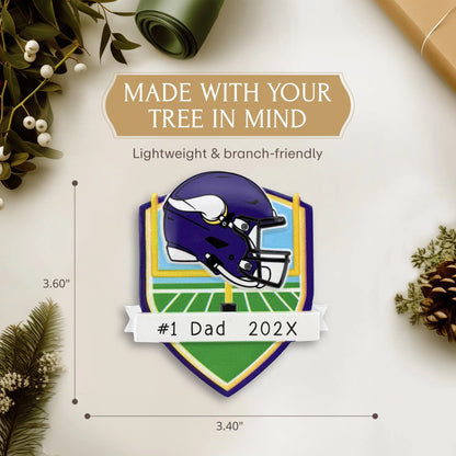 Minnesota Vikings NFL Personalized Ornament