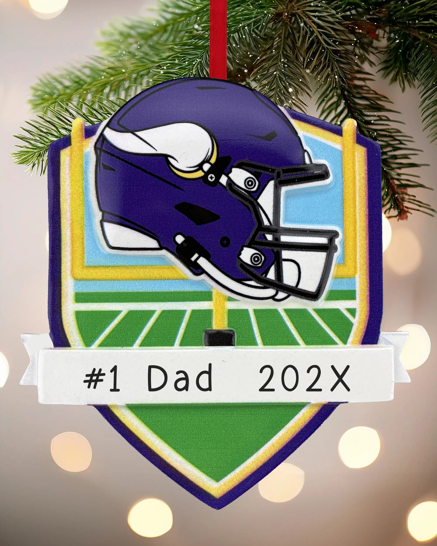 Minnesota Vikings NFL Personalized Ornament