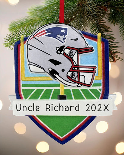 New England Patriots NFL Personalized Ornament