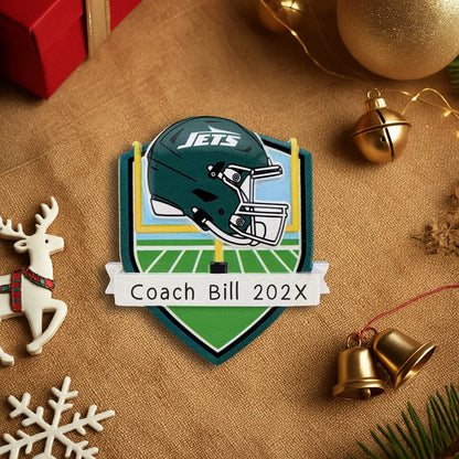 New York Jets NFL Personalized Ornament