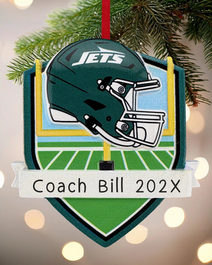 New York Jets NFL Personalized Ornament