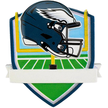 eagles helmet icon Personalized Philadelphia Eagles Shield Resin Ornament